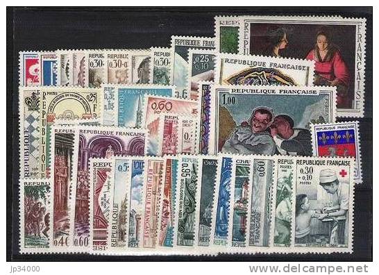 FRANCE Année Complete 1966 Neuve Sans Charniere. ** (MNH) - 1960-1969