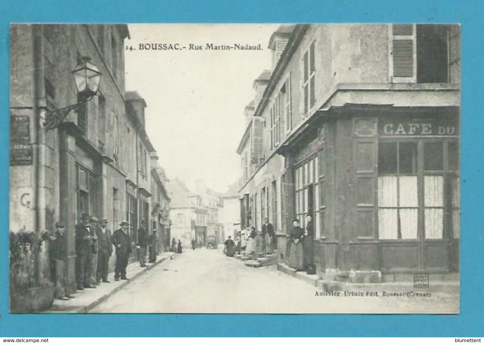 CPA 14 - Rue Martin-Nadaud BOUSSAC 23 - Boussac