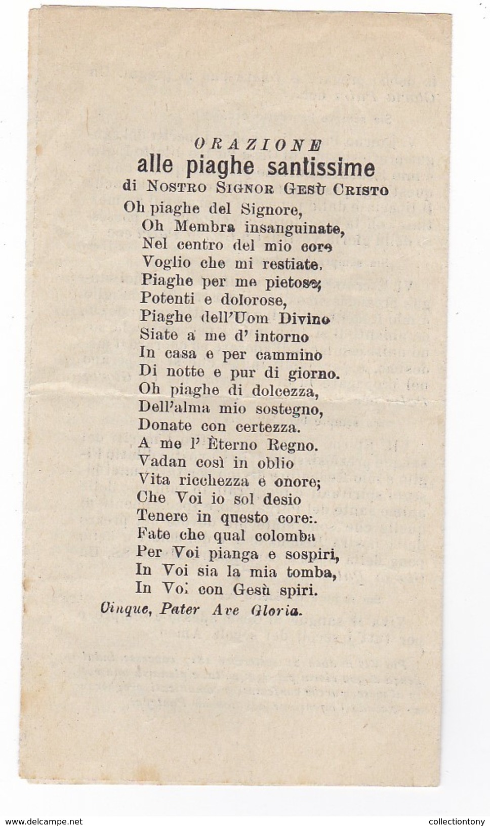 Santini - Prece - Miracolosa Immagine Del SS. ECCE HOMO - (N°27) Vedi Scansioni - Images Religieuses