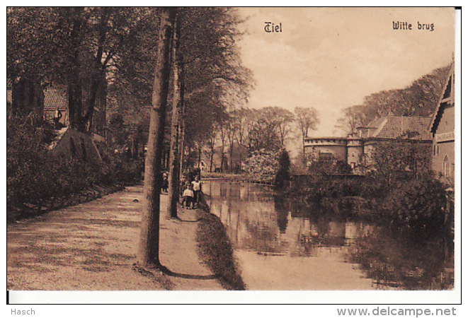 2769131Tiel, Witte Brug (poststempel 1910) (zie Hoeken) - Tiel