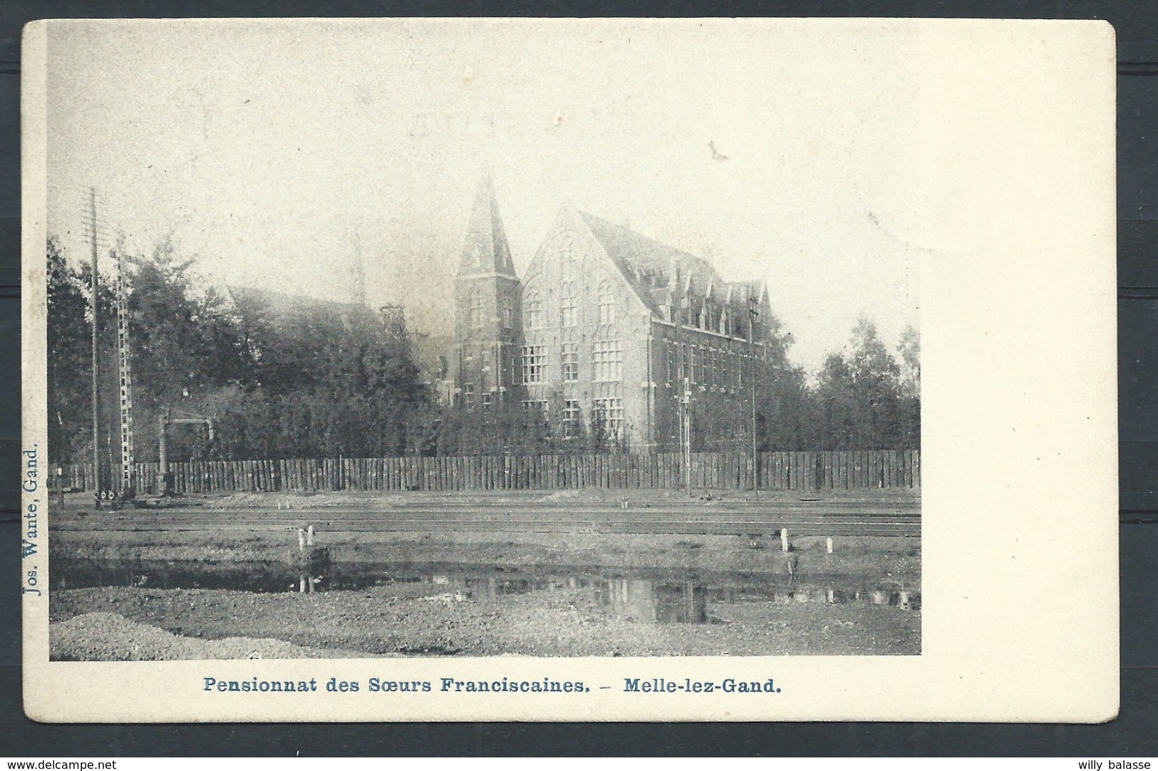 +++ CPA - MELLE LEZ GAND - Pensionnat Des Soeurs Franciscaines  // - Melle