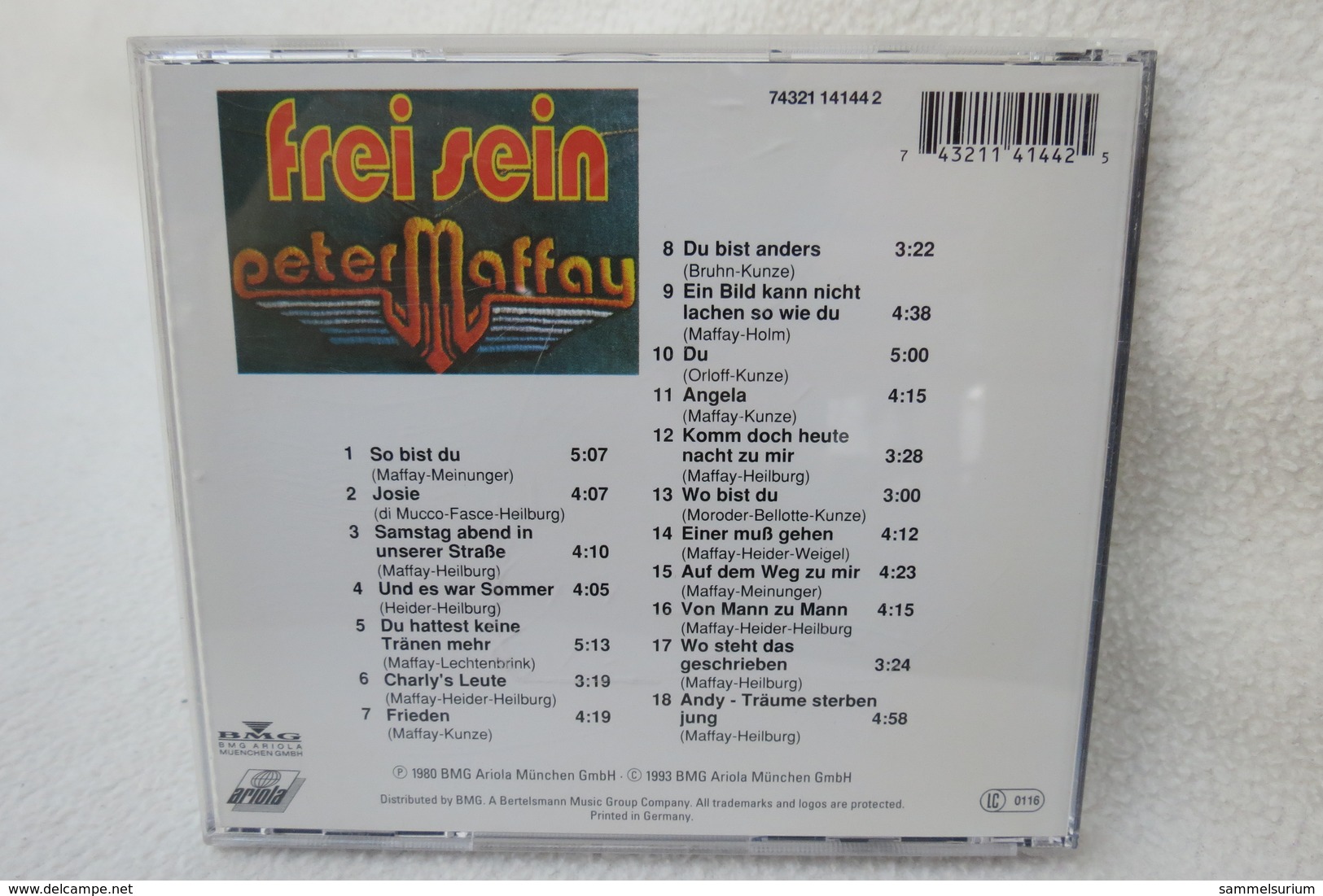 CD "Peter Maffay" Frei Sein (Seine Größten Hits) - Hit-Compilations