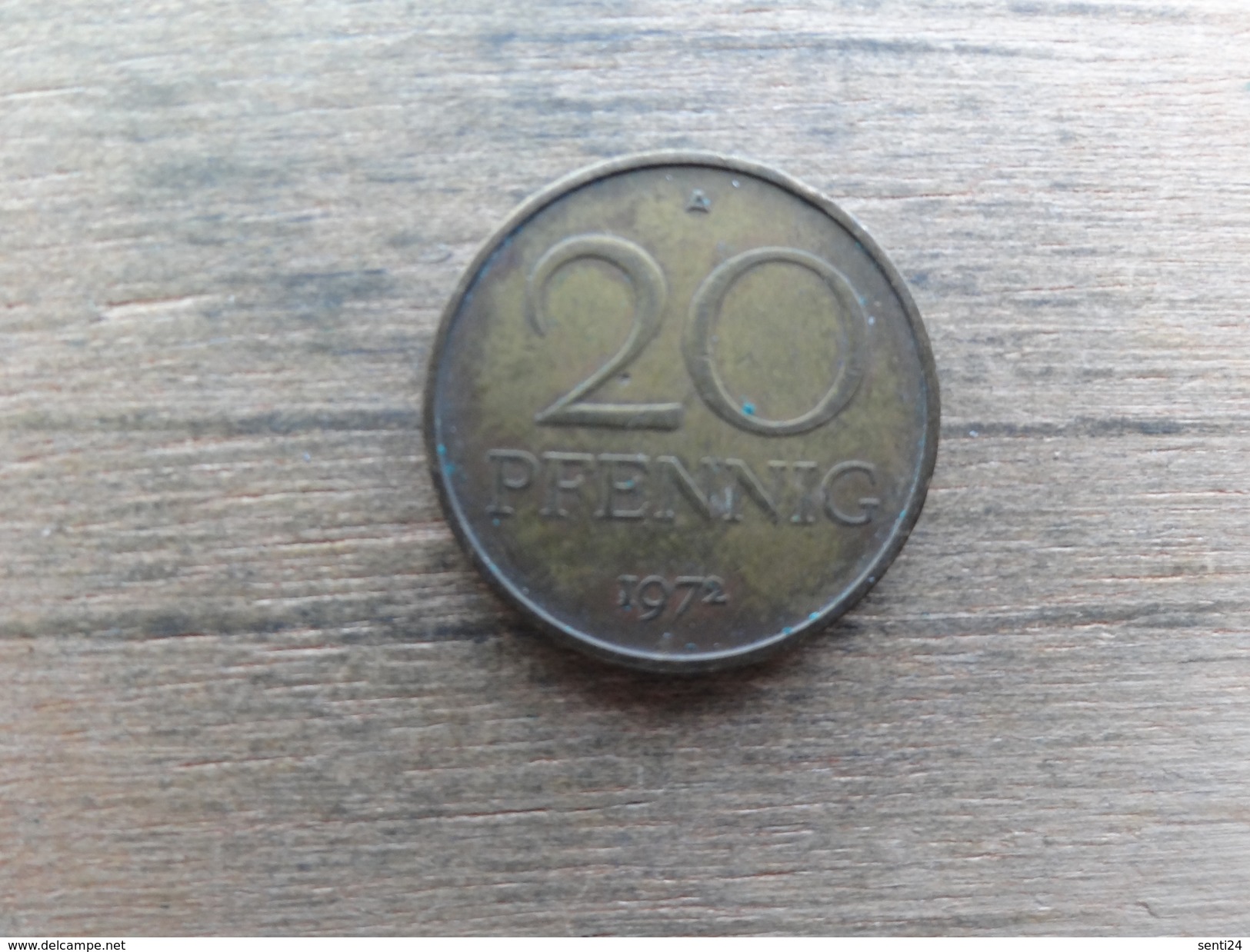 Allemagne  Rda  20  Pfennig  1972 A  Km 11 - 20 Pfennig