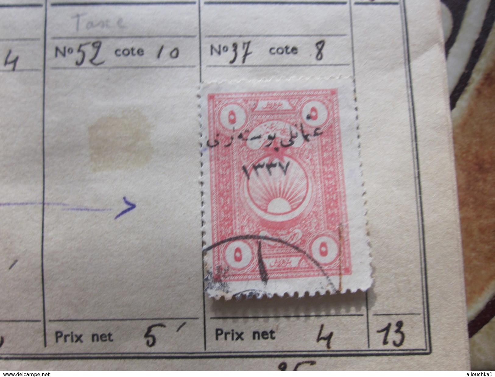 8 Timbres > Europe > Turquie >1837-1914 Smyrne Faire Défiler Scanns Cotes En Francs Cotation De1980 - 1837-1914 Smyrne