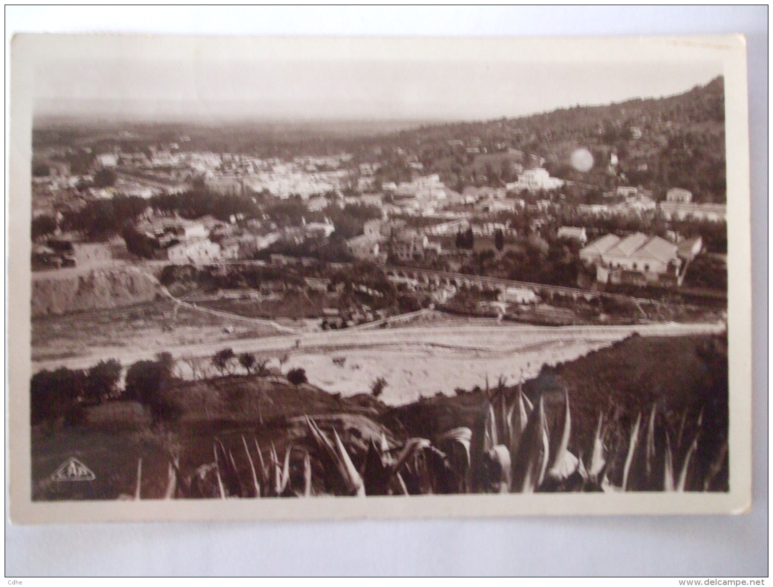 19112016 -  ALGERIE  - BLIDA  -  PANORAMA SUR LA VILLE INDIGENE ET LA MATERNITE - - Blida