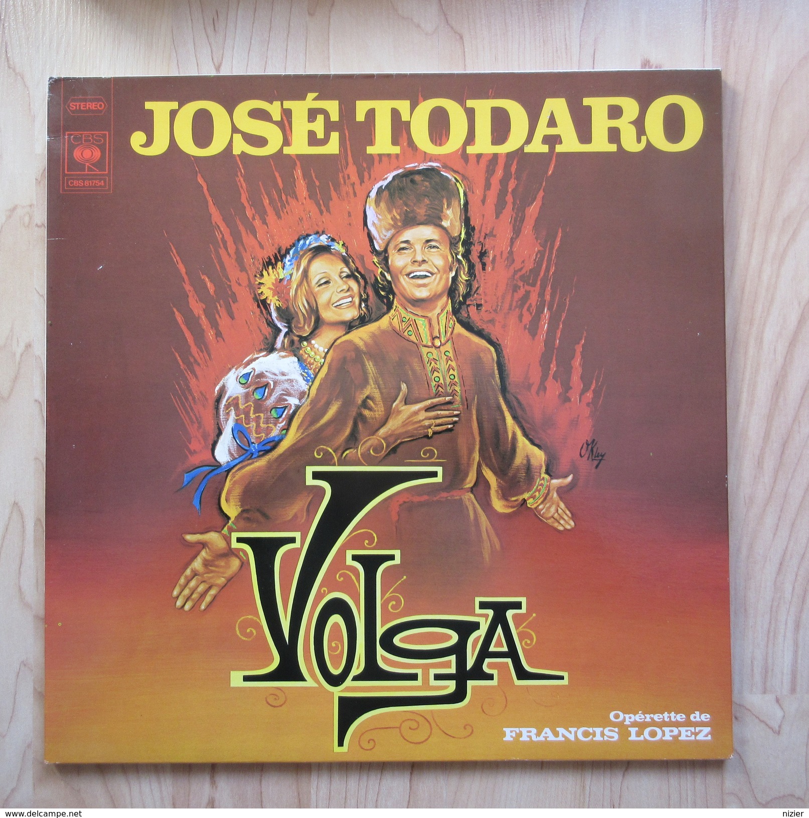 José TODARO Opérette VOLGA De Francis Lopez - Opera