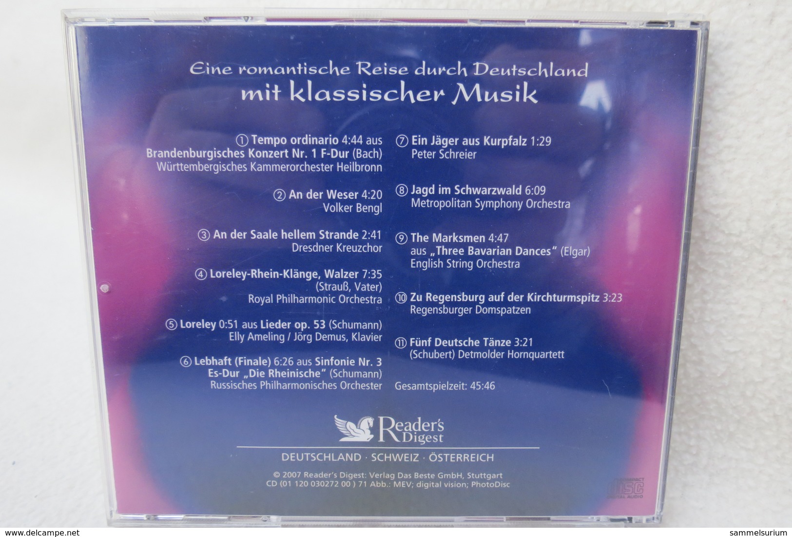 CD "Eine Romantische Reise Durch Deutschland Mit Klassischer Musik" - Klassik
