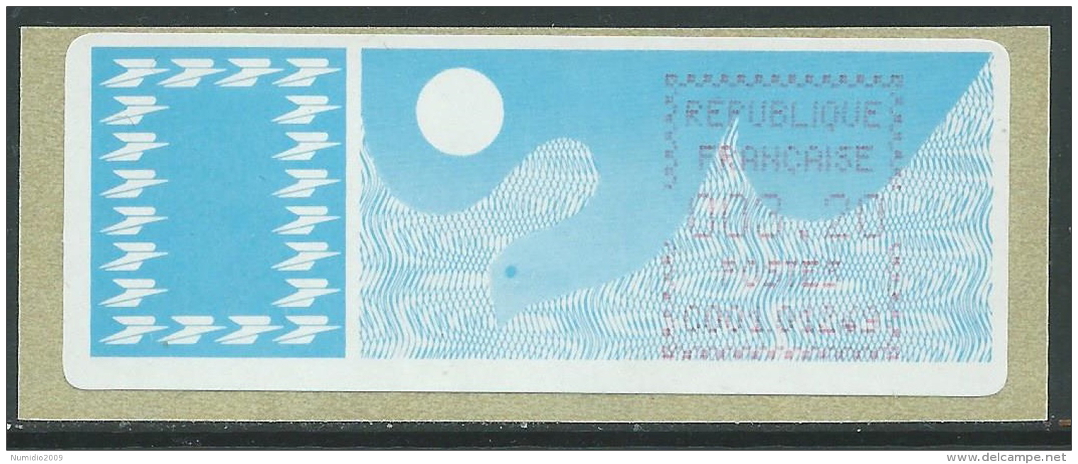 1985 FRANCIA AUTOMATICI 3,20 F MNH ** - P34-10 - 1985 Papier « Carrier »