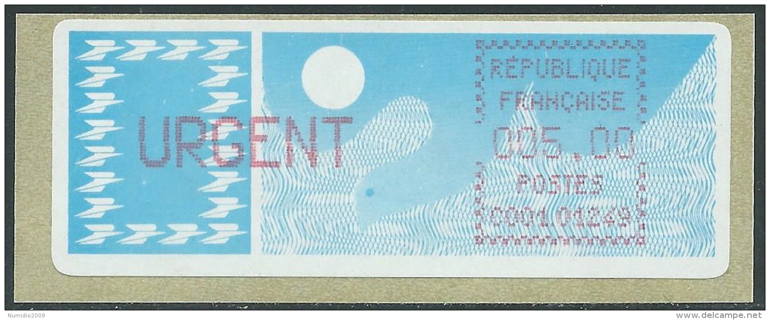 1985 FRANCIA AUTOMATICI 5,00 F MNH ** - P34-10 - 1985 « Carrier » Paper