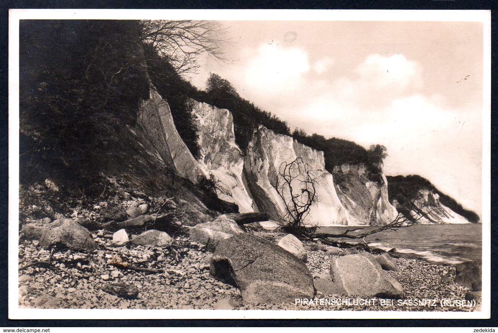 5094 - Alte Foto Ansichtskarte - Rügen - Piratenschlucht Bei Sassnitz - Paul Wilde 321 - Sassnitz