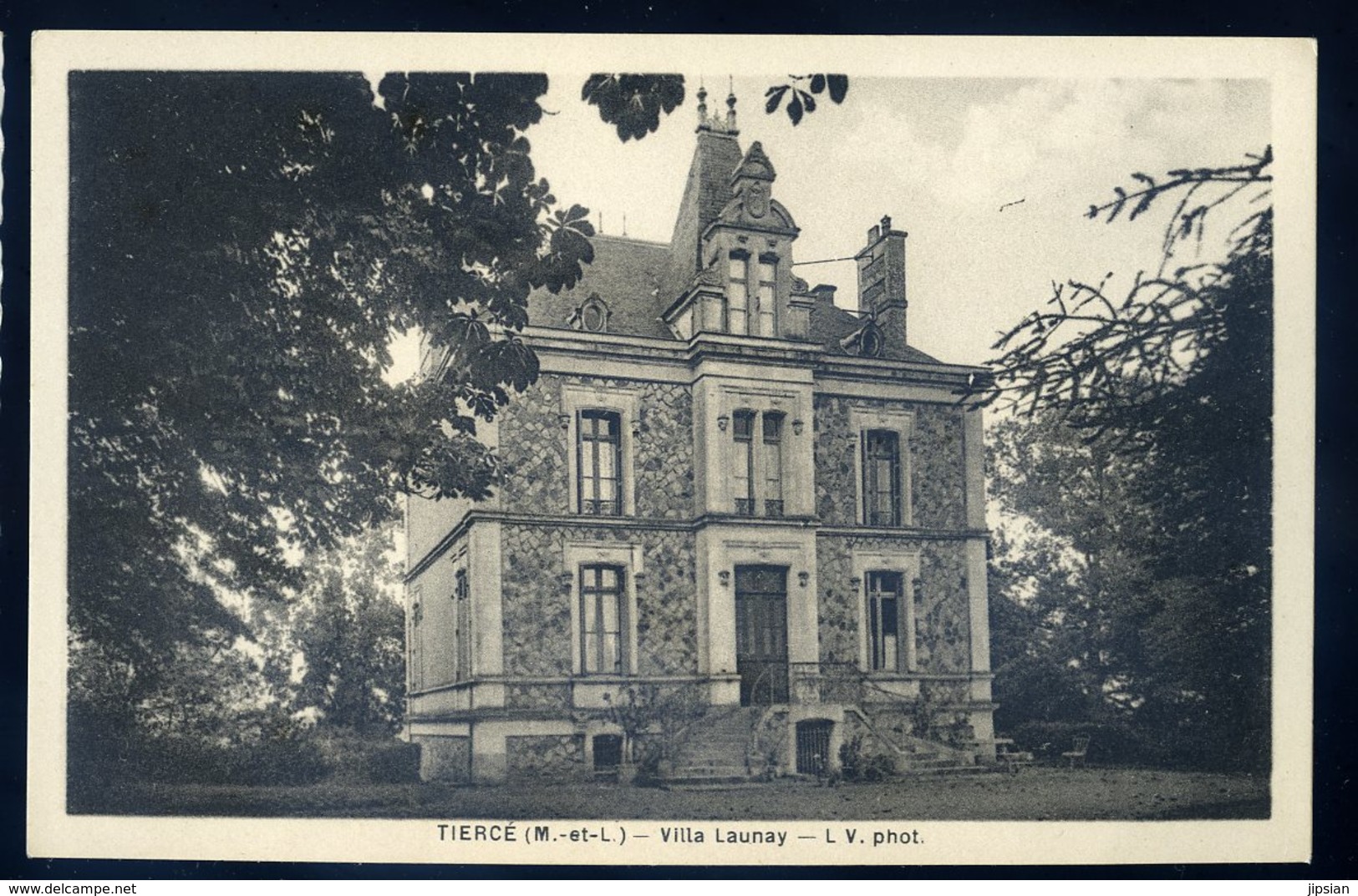 Cpa Du 49 Tiercé -- Villa Launay JIP87 - Tierce