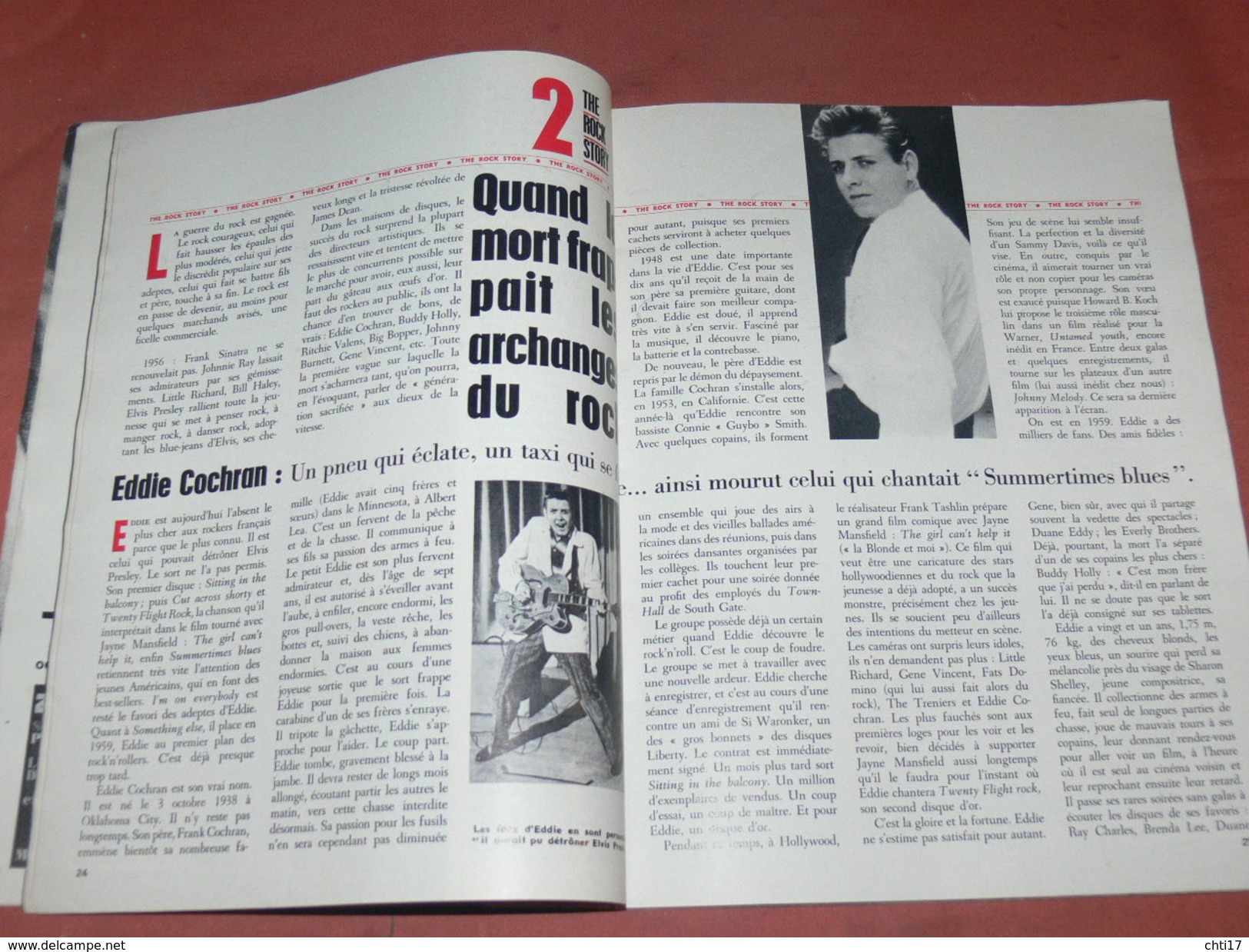 AGE TENDRE1963/ OCTOBRE N°10 / SPECIAL ROCK US / PRESLEY / BUDDY HOLLY / COCHRAN / LITTLE RICHARD / RITCHIE VALENS ETC