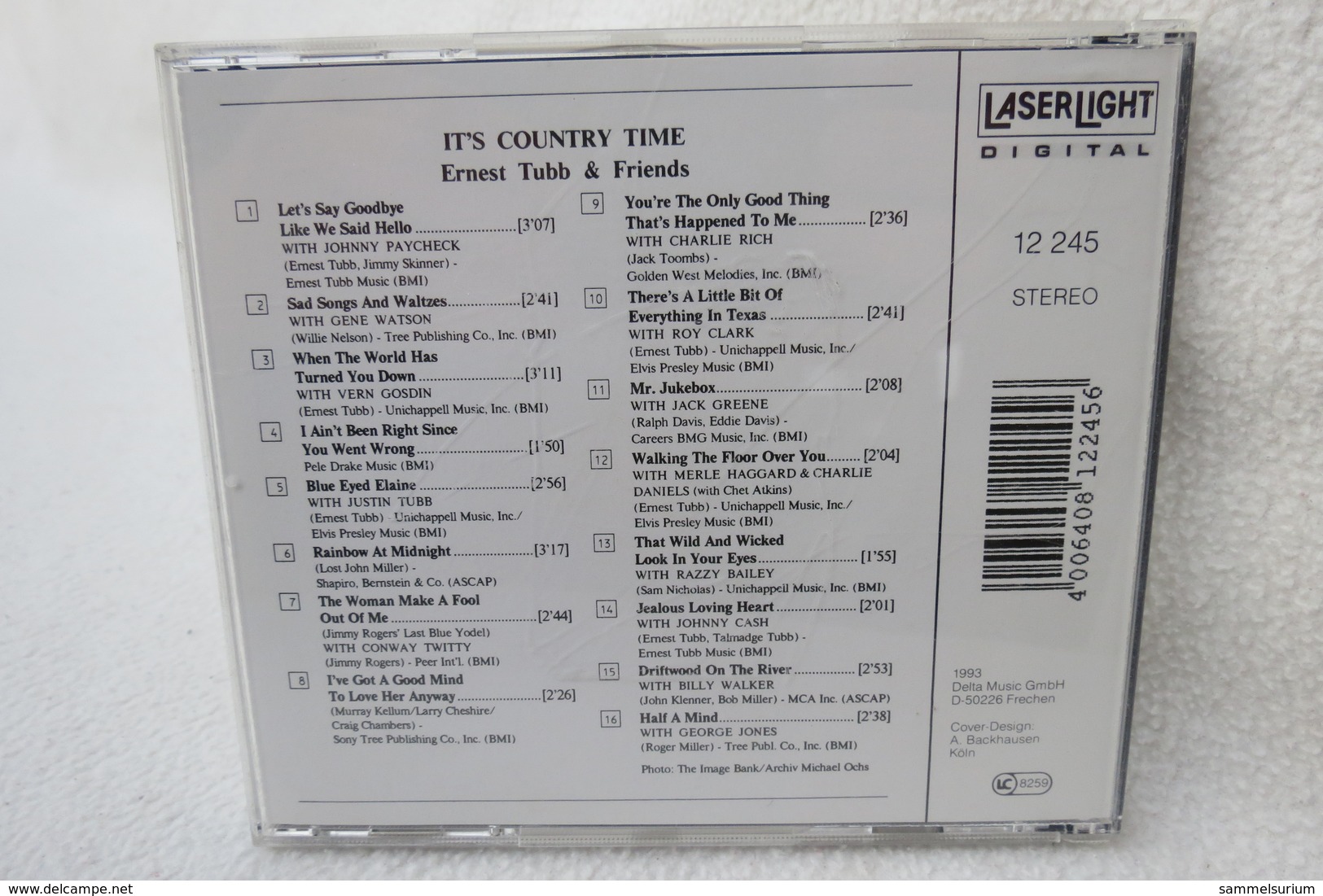 CD "Ernest Tubb & Friends" It´s Country Time - Country & Folk