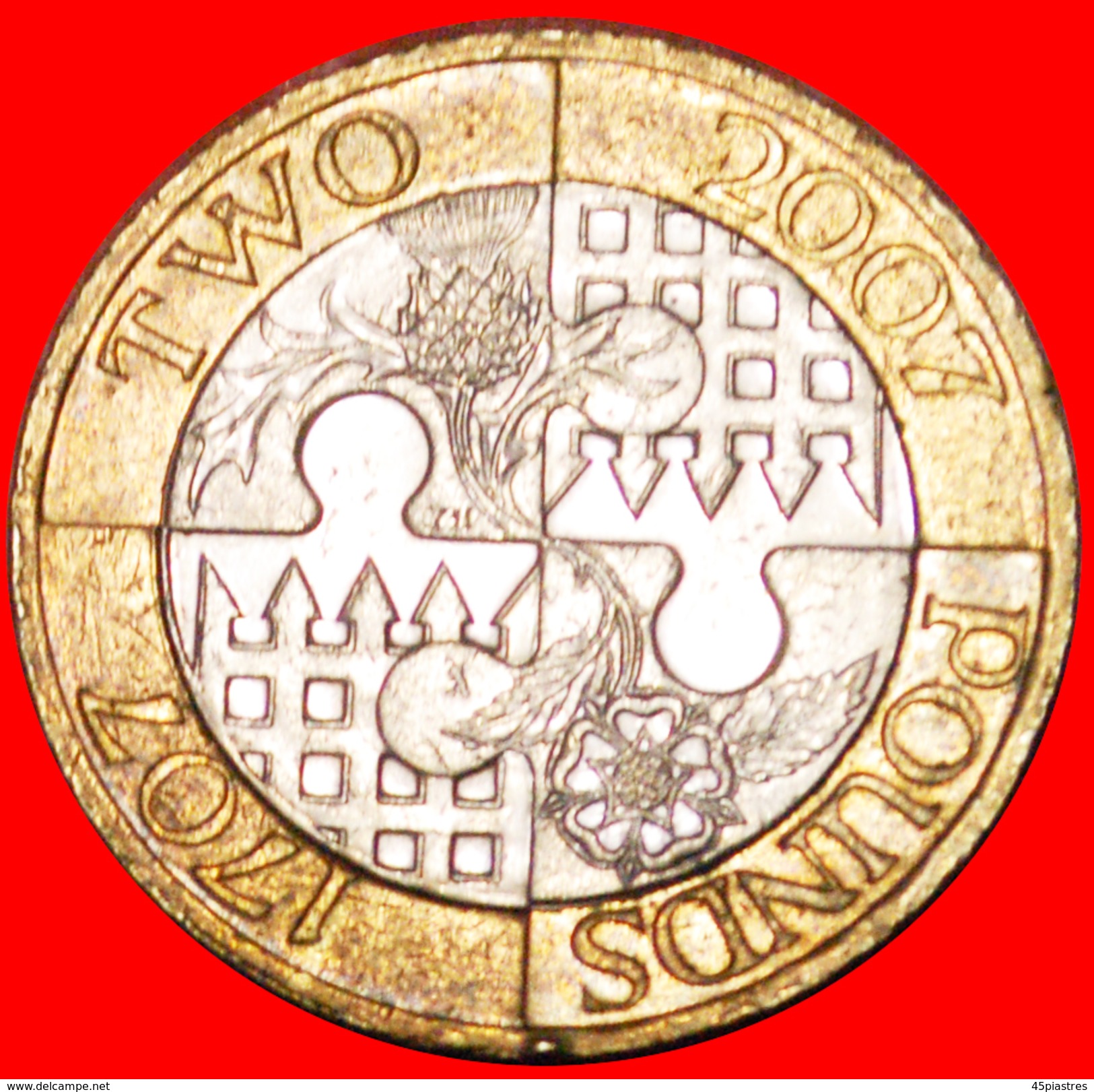 * UNION: GREAT BRITAIN &#x2605; 2 POUNDS 1707-2007! LOW START &#x2605; NO RESERVE! - Maundy Sets & Gedenkmünzen