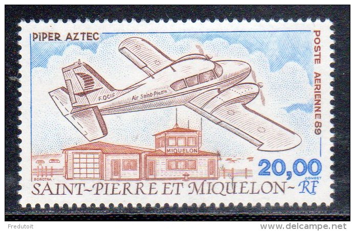 ST PIERRE ET MIQUELON - 1989 -  P.A  N° 68   ** - Unused Stamps