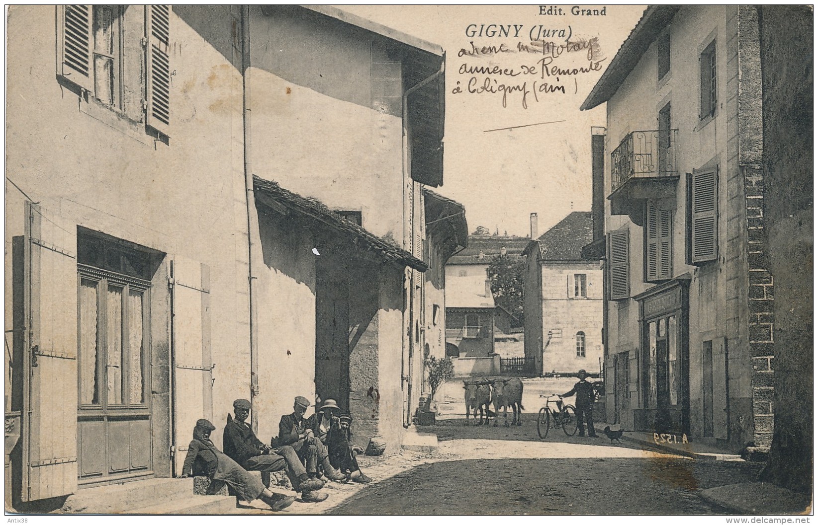 39 - GIGNY - Jura - Rue Du Village - Autres & Non Classés