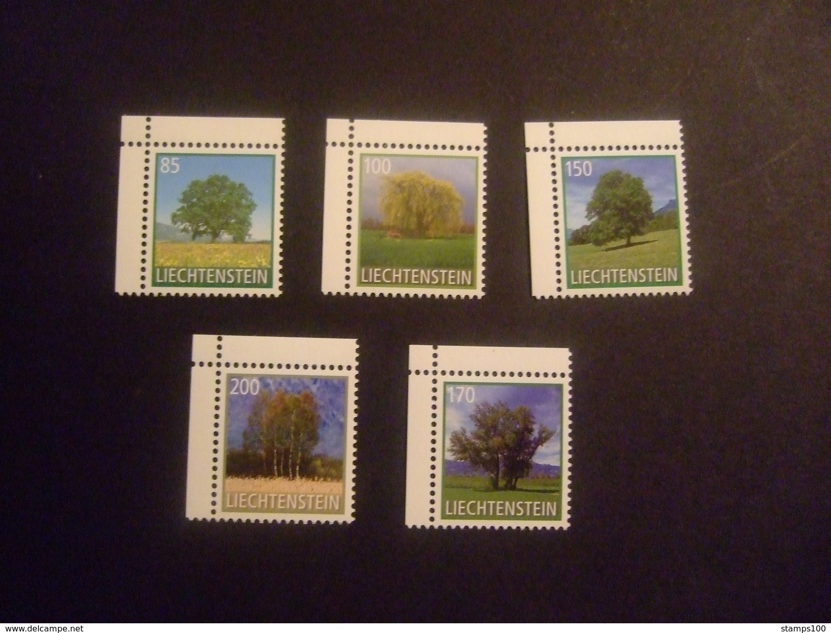 LIECHTENSTEIN 2016 TREES   MNH ** (022100-675) - Ungebraucht