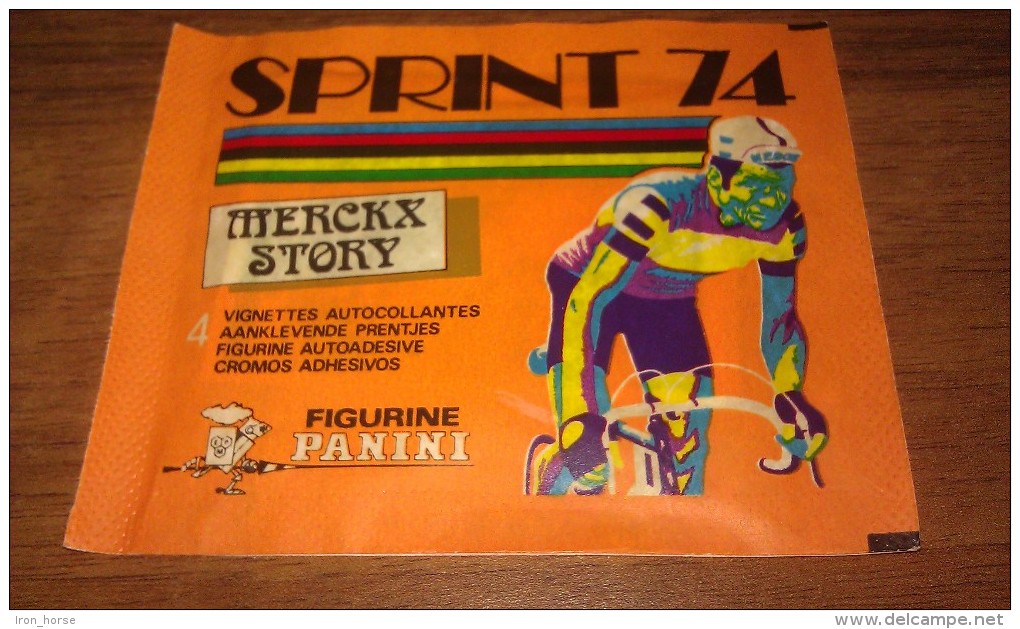 +++  Panini SPRINT 74 - Sealed Packet - Pochette - Mint Condition  +++ - Edizione Italiana