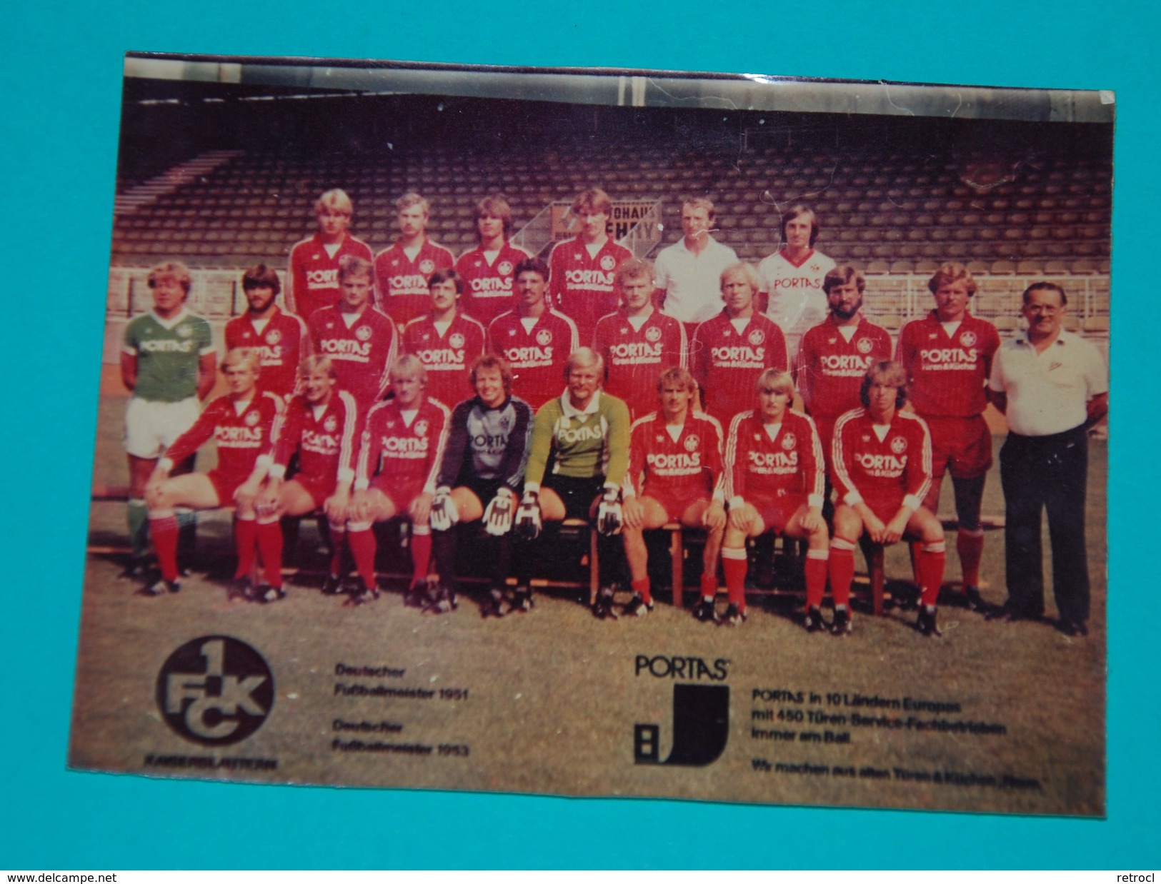 Official Photo - 1983 - FC Kaiserslautern - Sonstige & Ohne Zuordnung