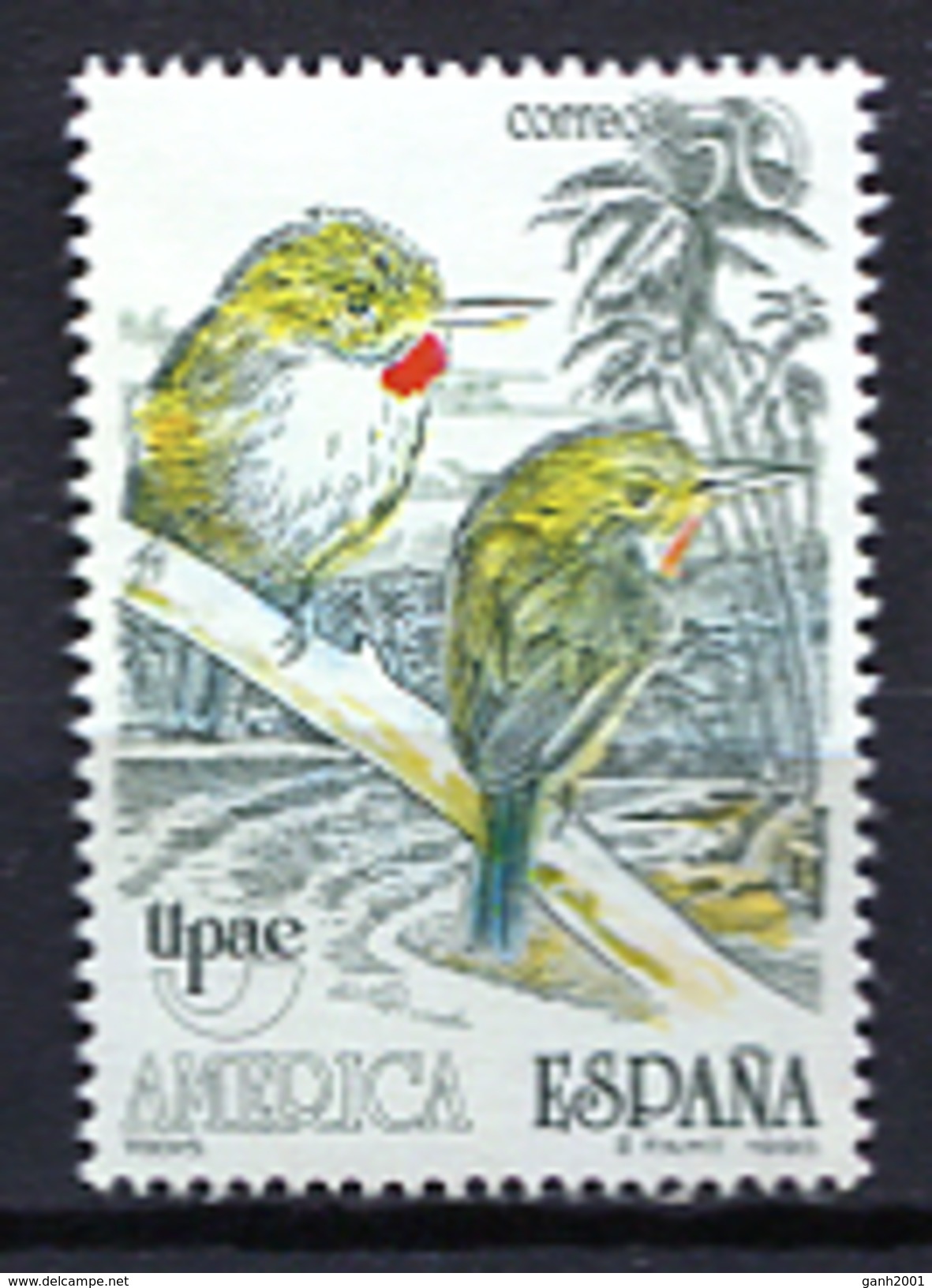 Spain 1990 España / Birds UPAEP MNH Aves Oiseaux  / Jn12  32 - Otros & Sin Clasificación