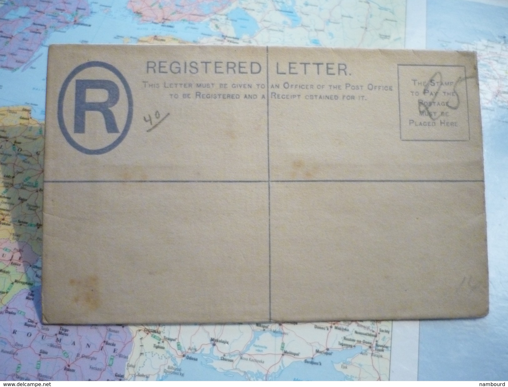Entier Postal Enveloppe Recommandée Twelve Cents - Mauritius (...-1967)