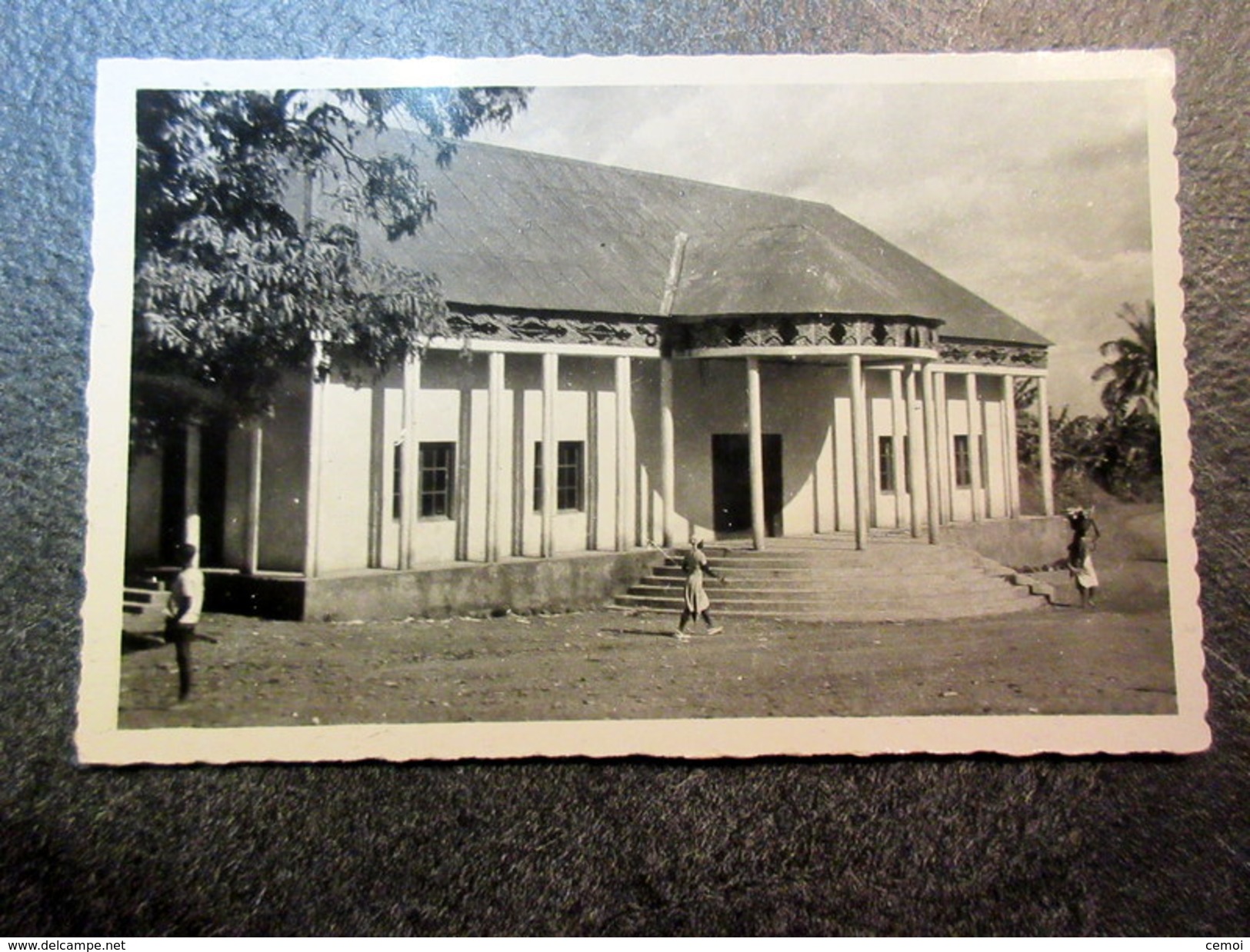 CPSM Animée - Cameroun - FOUMBAN - Le Foyer Bamoum - Cameroun