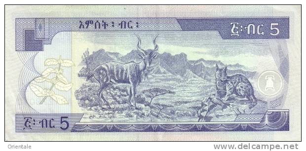 ETHIOPIA P. 47b 5 B 2000 UNC - Ethiopie