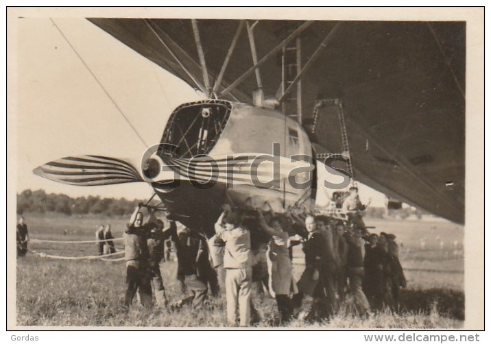 Greiling Tauschscheine - Zeppelin Weltfahrten - Nr. 121 - Photo 40x60mm - Dirigeables