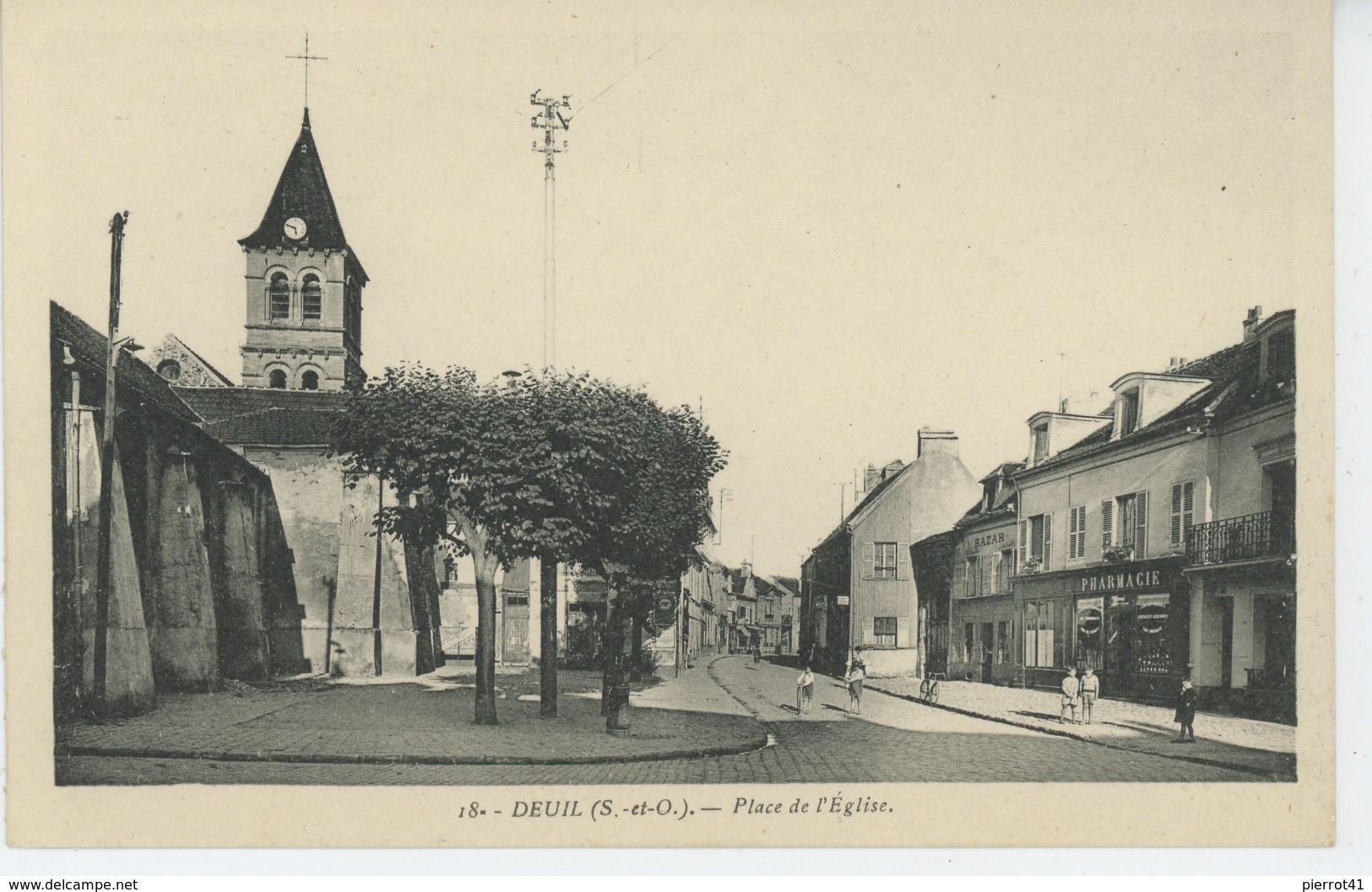 DEUIL LA BARRE - Place De L'Eglise - Deuil La Barre