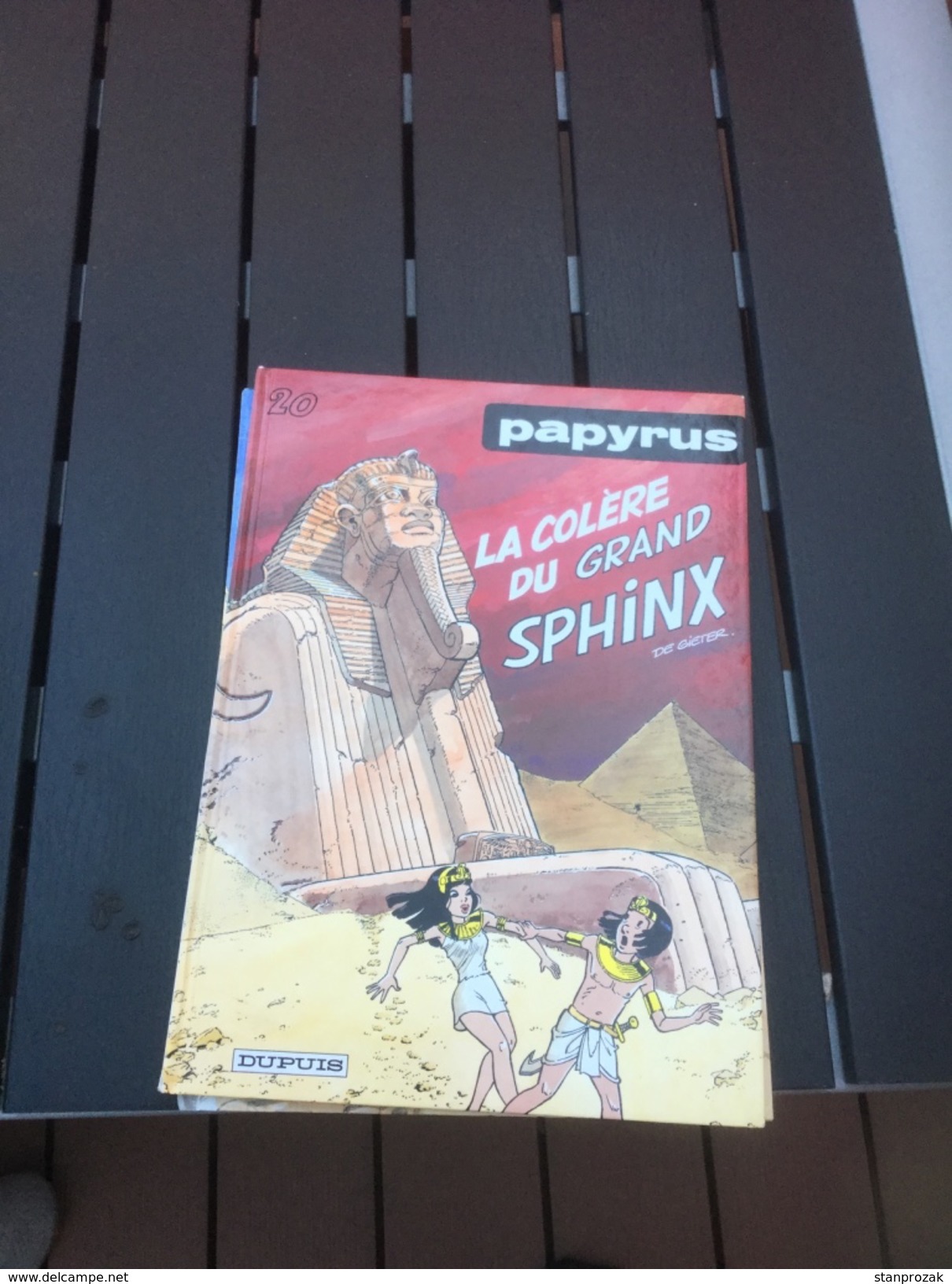 Papyrus La Colère Du Grand Sphinx EO - Papyrus