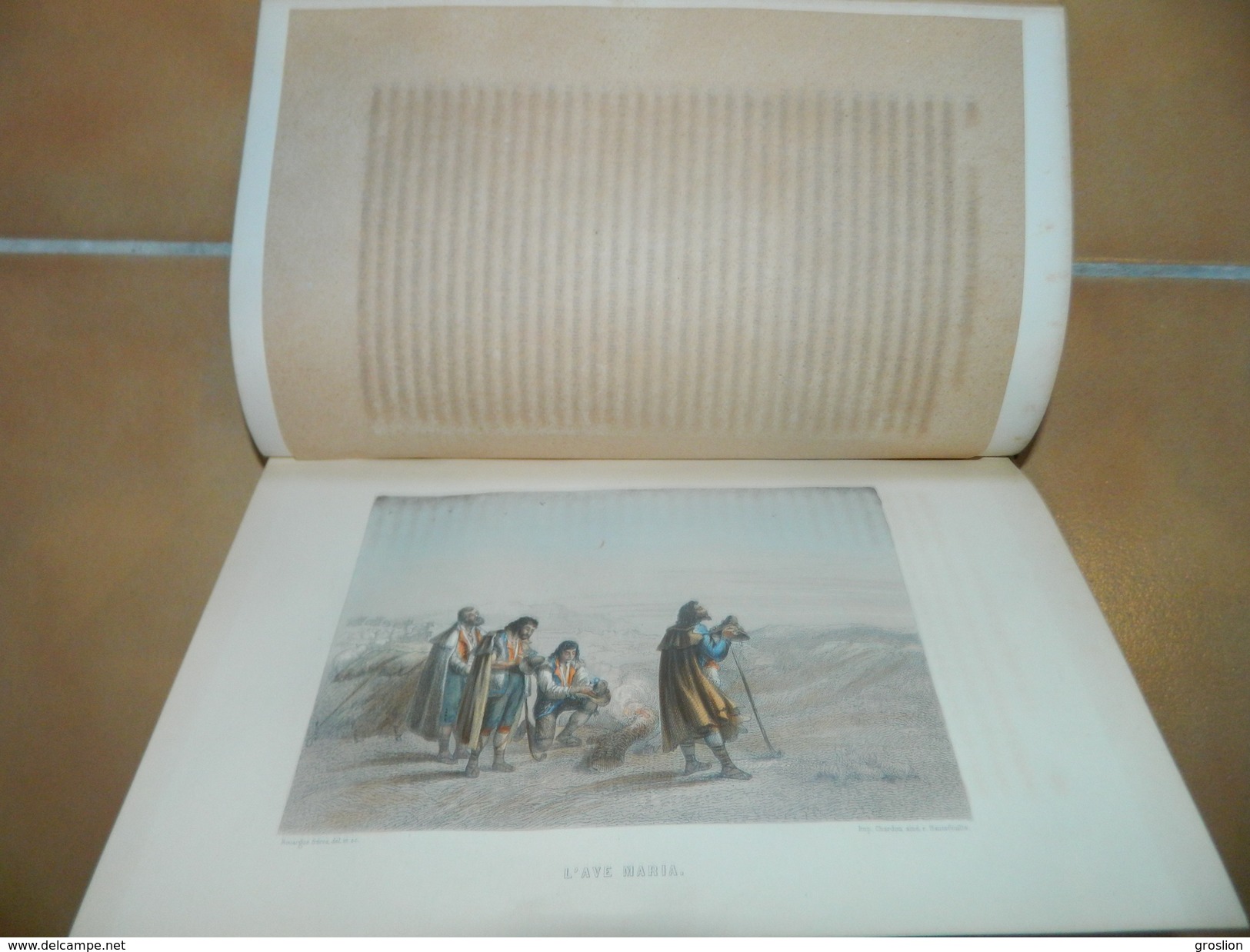 LIVRE VOYAGE PITTOREQUE EN ITALIE ET EN SICILE PAR PAUL DE MUSSET ILLUSTRATIONS DE M M ROUARGUES FRERES 1856 - 1801-1900