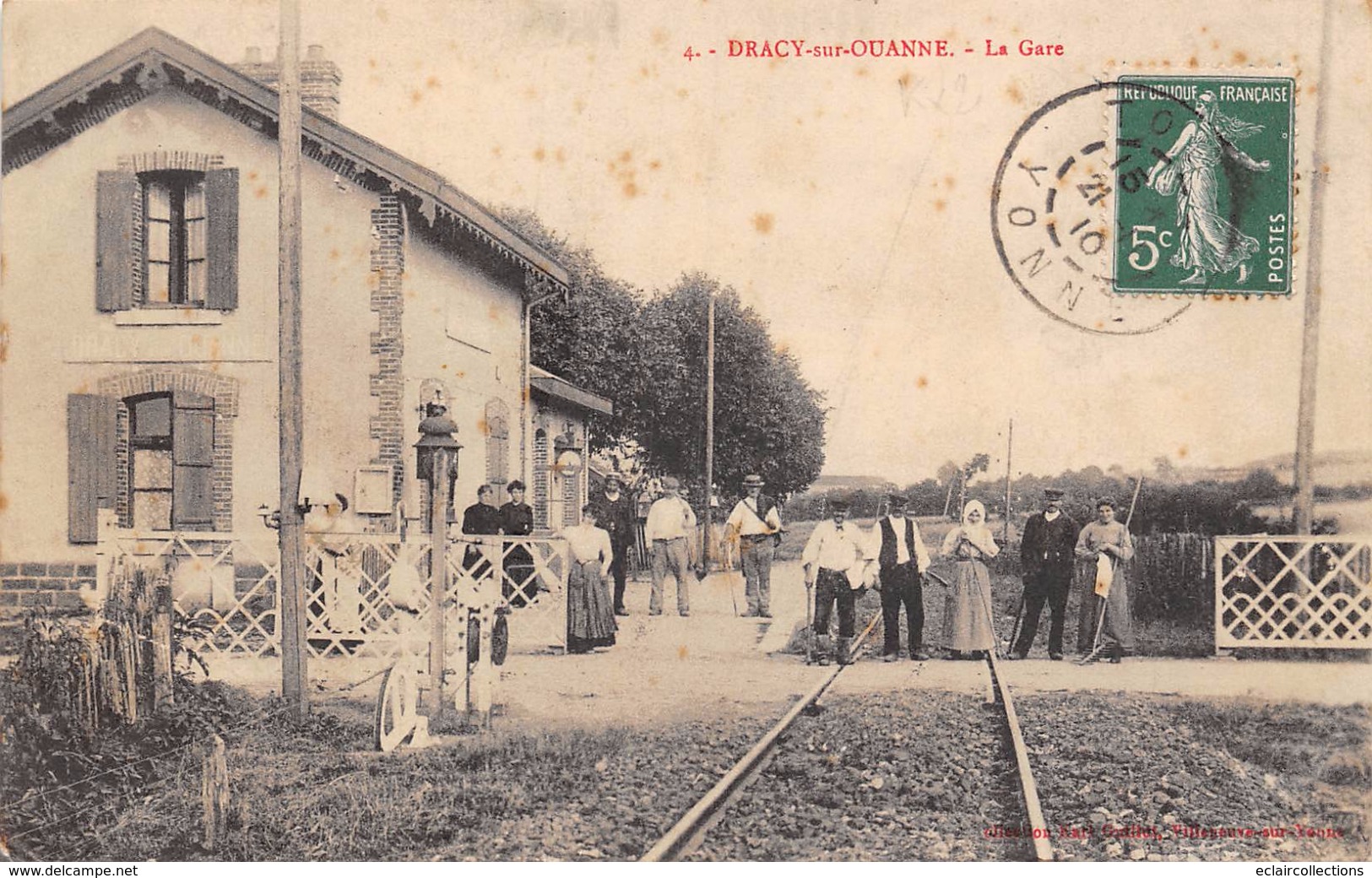 Dracy Sur Ouanne      89        La Gare     (voir Scan) - Altri & Non Classificati