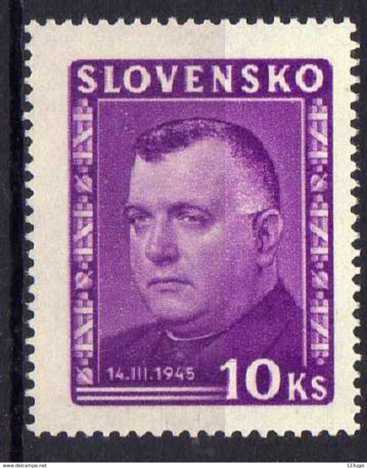 Slowakei / Slovaki, 1945, Mi 161 ** [181216IV] - Unused Stamps