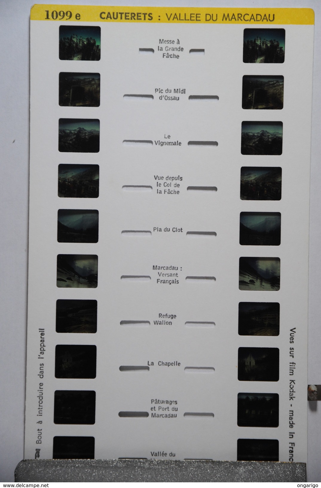 LESTRADE :  1099  E   CAUTERETS  : VALLEE DE MARCADAU - Stereoskope - Stereobetrachter