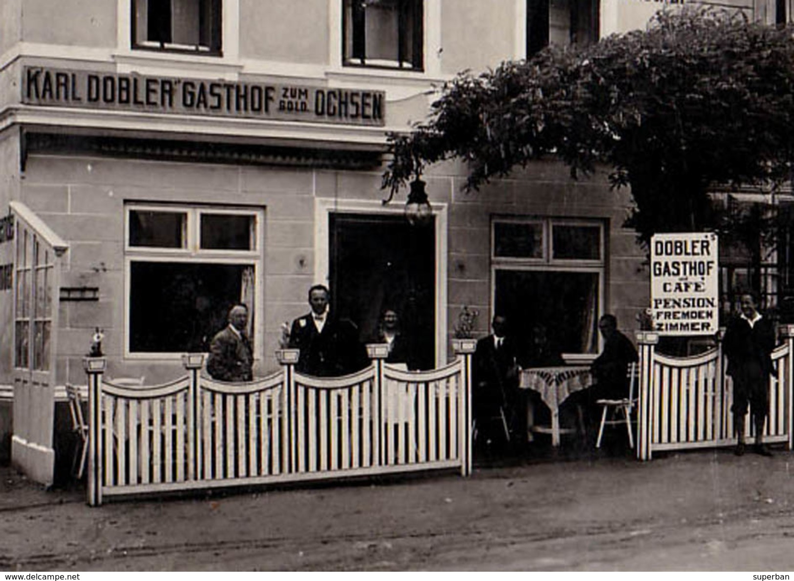 MARIA TAFERL : KARL DOBLER' S GASTHOF ZUM GOLDENEN OCHSEN - CAFÉ / PENSION - ANNÉE / YEAR : 1929 (v-325) - Melk