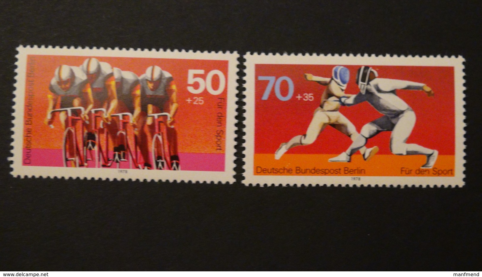 Germany - Berlin - 1978 - Mi.567-8**MNH - Look Scan - Unused Stamps