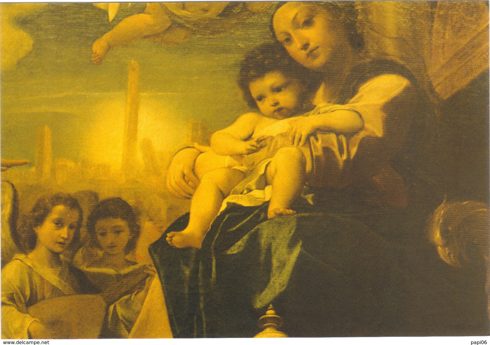 It. Bologna.Madonna Dei Bargellini (partic.) Pinacoteca.Lodovico Carracci (1555- 1619) - Vierge Marie & Madones