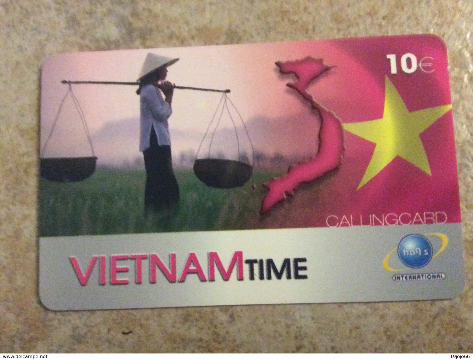 Nice  Prepaid Card  10 Euro - Vietnam Time - Fine Used Condition - Autres - Europe