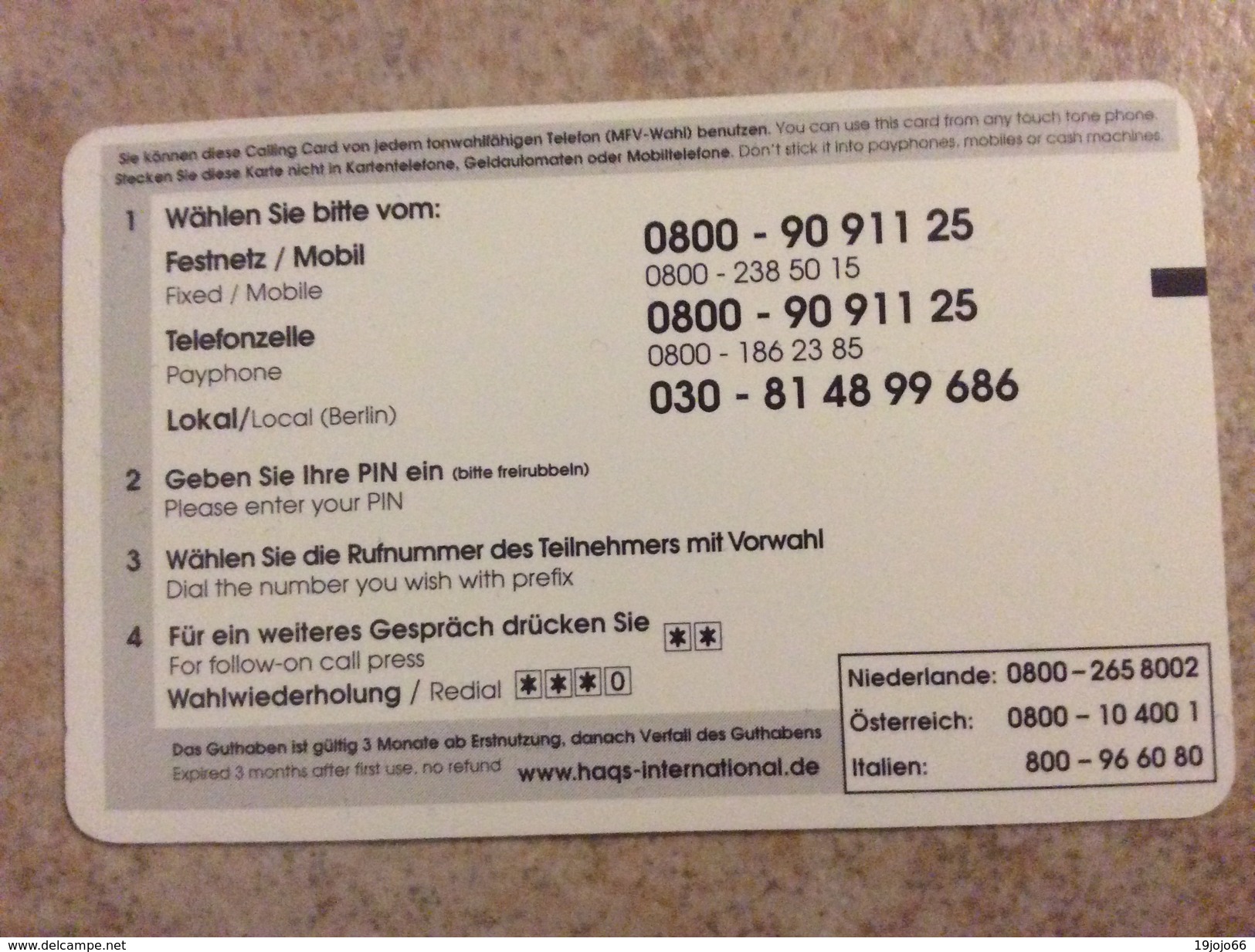Nice  Prepaid Card  10 Euro - Vietnam Time - Fine Used Condition - Sonstige – Europa