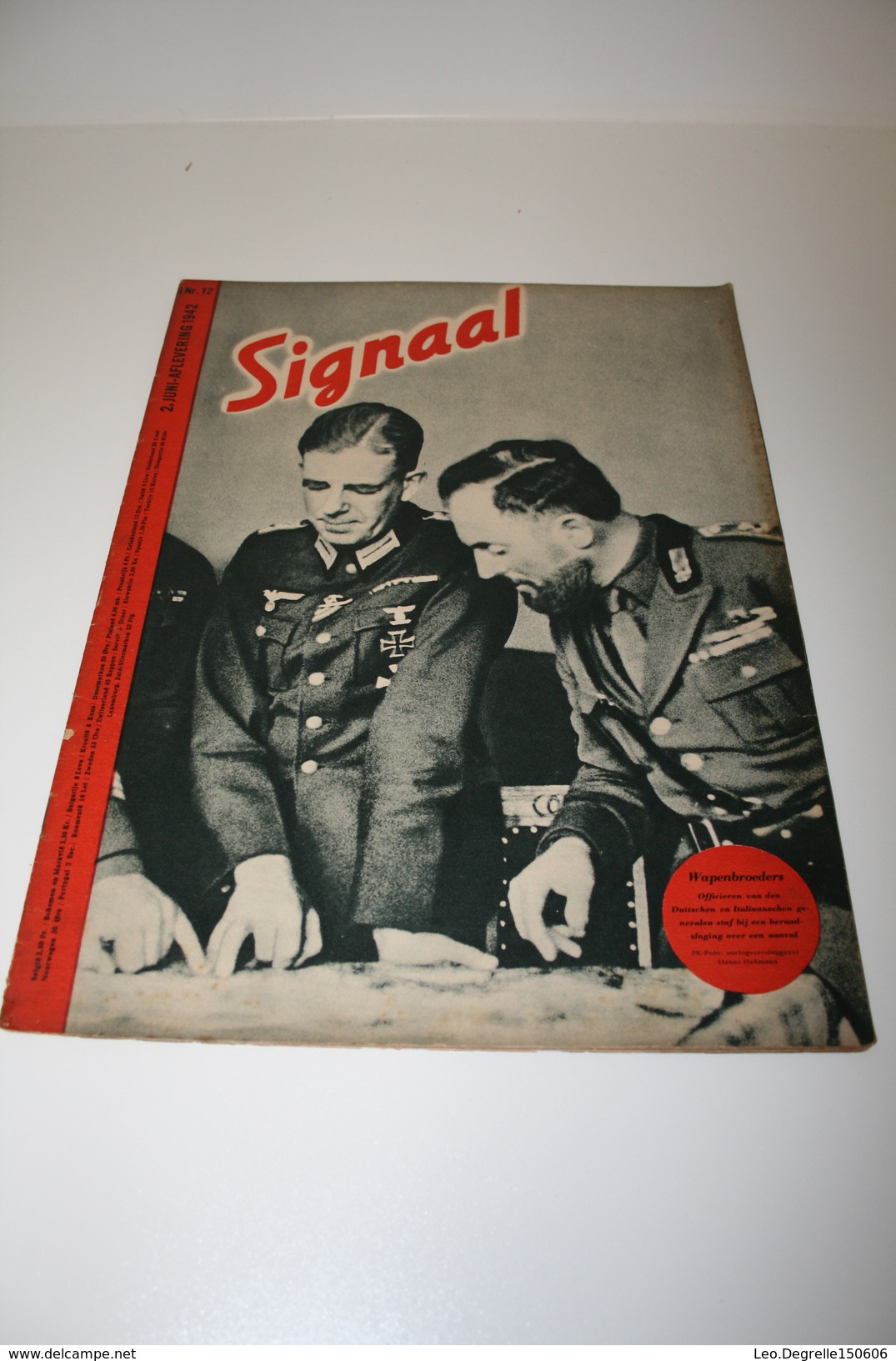 Propaganda - SIGNAAL - H Nr 12 Juni 1942 - Signal - Nazi-propaganda - SS - Third Reich - Hollandais