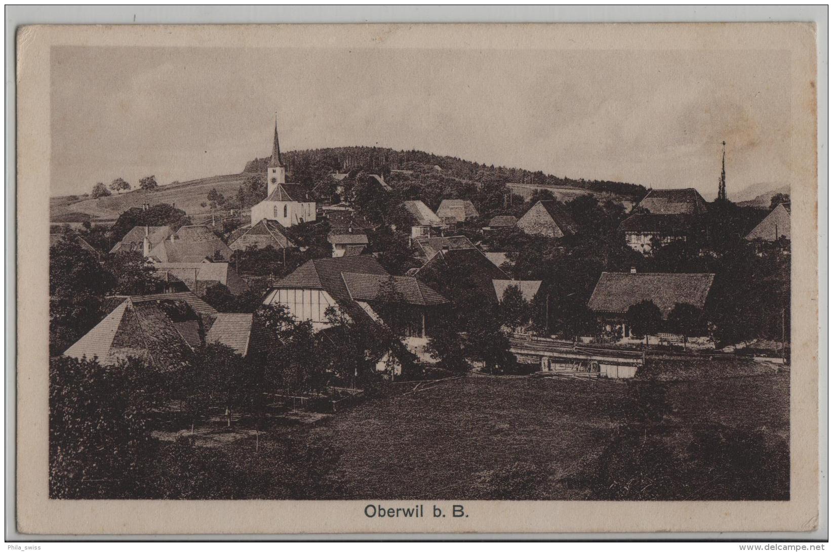 Oberwil Bei Büren - Photo: R. Deyle & Cie. No. 3516 (Bern) - Büren An Der Aare