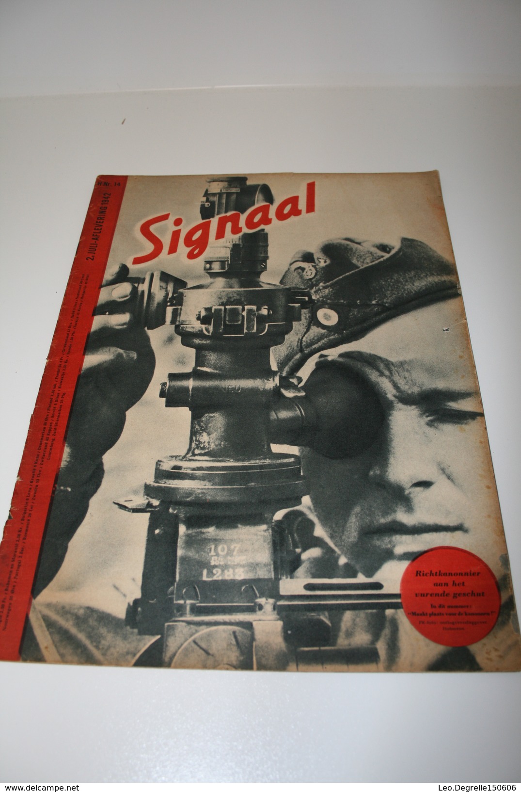 Propaganda - SIGNAAL - H Nr 14 Juli 1942 - Signal - Nazi-propaganda - SS - Third Reich - Hollandais