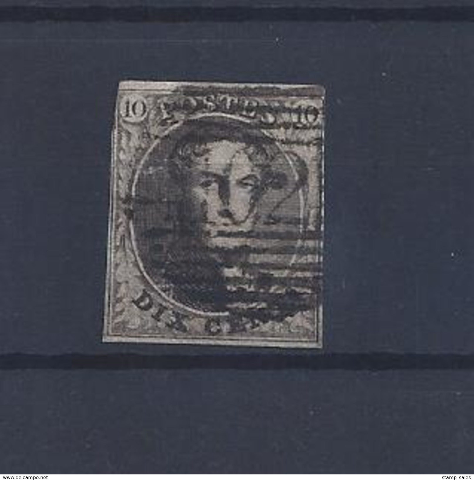 N°6 (ntz) GESTEMPELD P102 Roulers COB € 10,00 + COBA € 2,00 - Postmarks - Lines: Perceptions