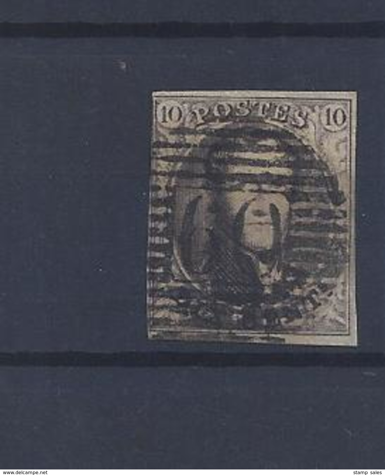 N°6 (ntz) GESTEMPELD P60 Herve COB &euro; 10,00 + COBA &euro; 6,00 - Postmarks - Lines: Perceptions