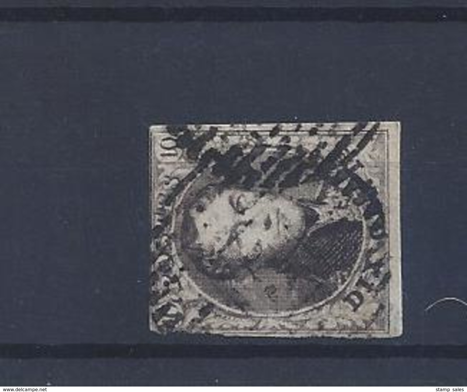 N°6A (ntz) GESTEMPELD P51 Grammont COB &euro; 9,00 + COBA &euro; 3,00 - Postmarks - Lines: Perceptions