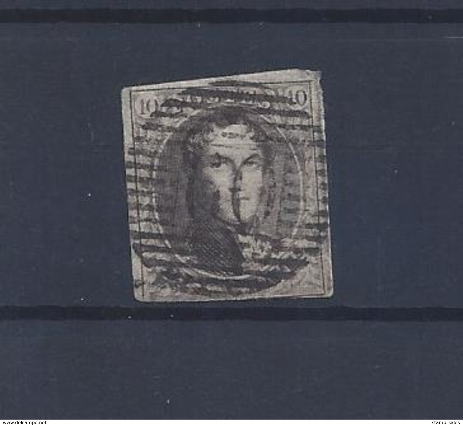 N°6A (ntz) GESTEMPELD P60 Herve COB &euro; 9,00 + COBA &euro; 6,00 - Postmarks - Lines: Perceptions