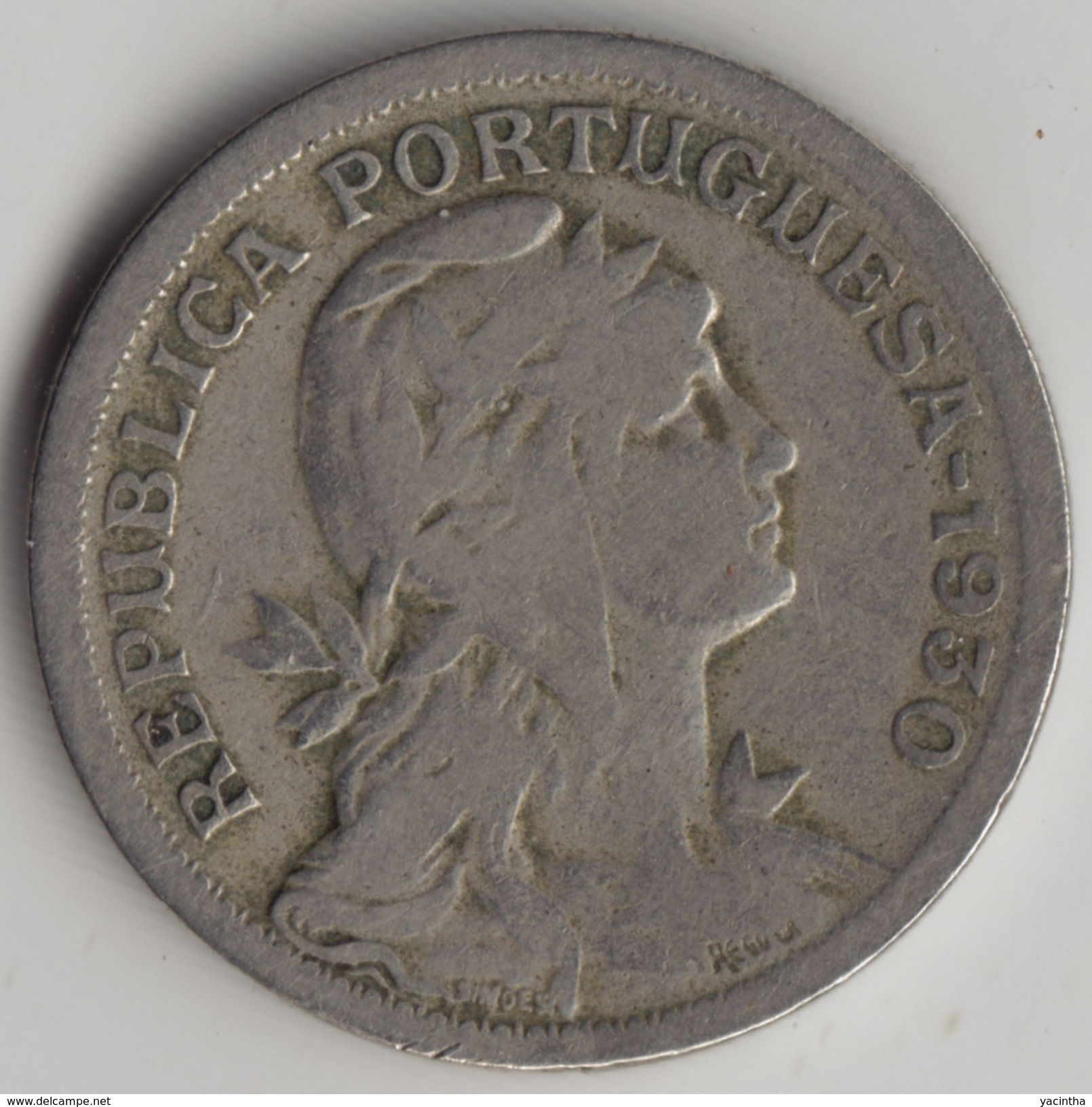 @Y@    Portugal  50 Centavos  1930    (4310) - Portugal