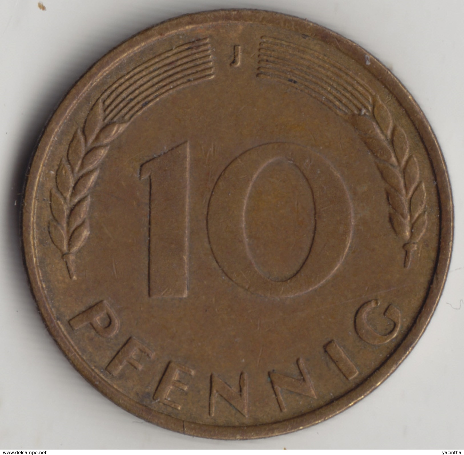 @Y@    Duitsland  10 Pfennig  1971      (4337) - 10 Pfennig