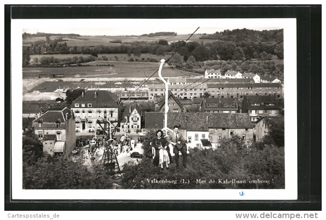 AK Valkenburg, Met Kabelbaan Omhoog - Valkenburg