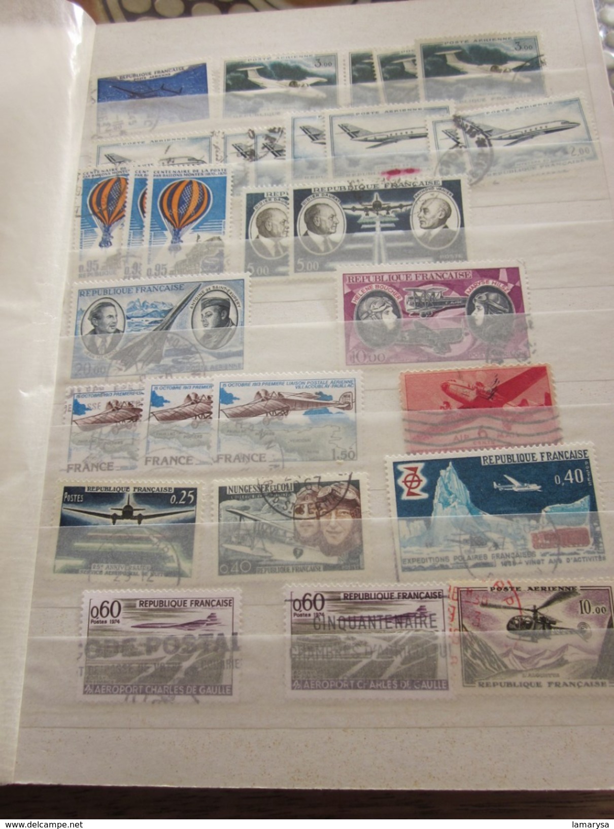 Timbres en multiples avec de très Bonnes cotes (importante) Europe  France Collections faire défiler les scanns Voir